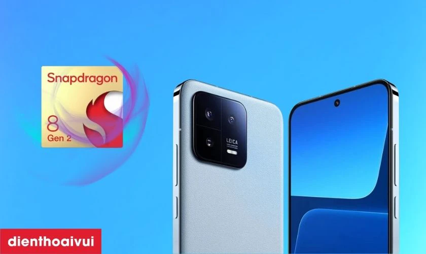 Cấu hình mạnh mẽ với chip Snapdragon 8 Gen 2